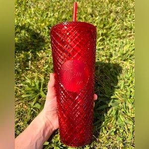 Red Jeweled Starbucks Tumbler
